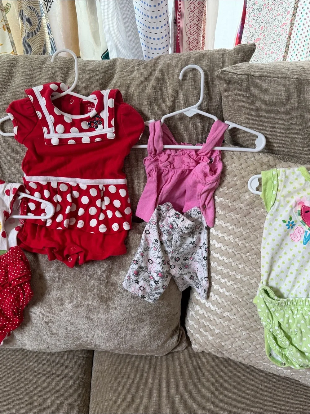 0-3 Months Girls Clothing Bundle-65 pieces! Carters